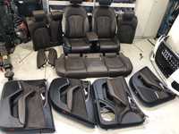Interior/scaune cu ventilatie/incalzire/memorii Audi A6 4G break. maro