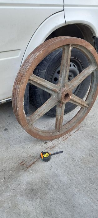 fulie diametru 71 cm cu 3 canale de curea 17 mm