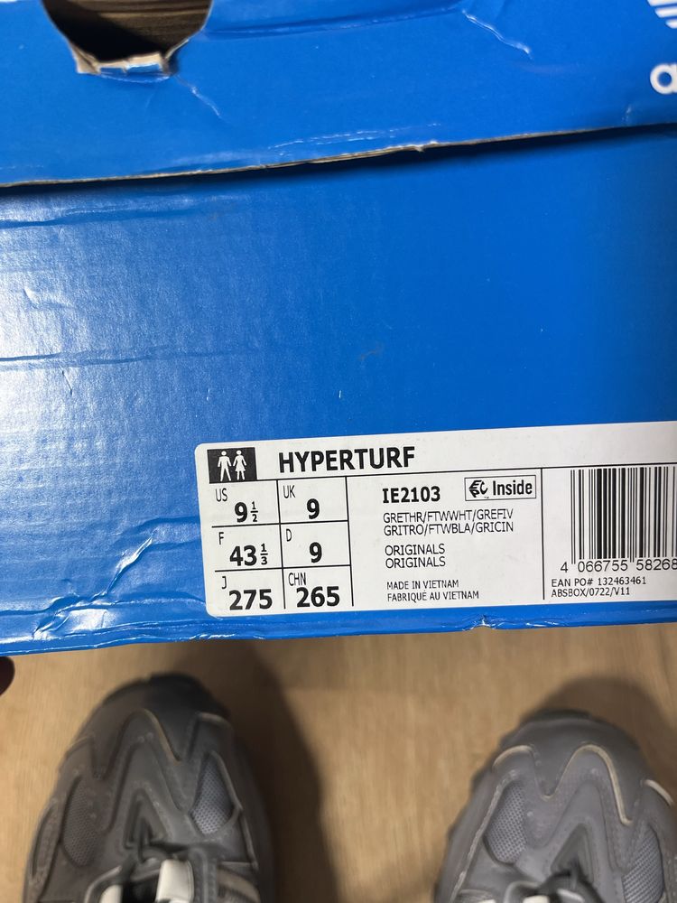 Adidas Hyperturf размер 43.5