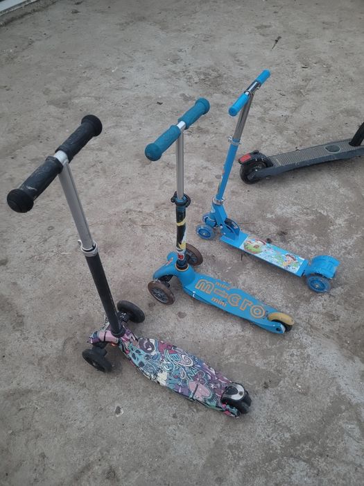 Trotinete si bicicleta copii