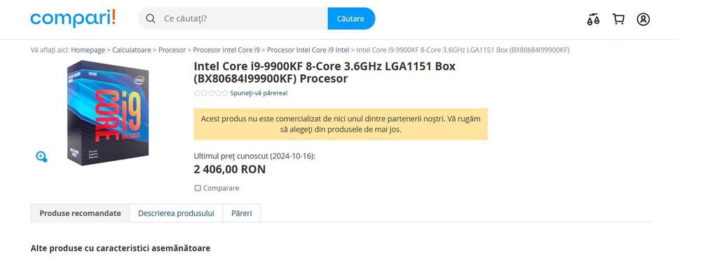 Procesor Intel Core i9-9900K / i9-9900KF – sigilat, 5.0GHz