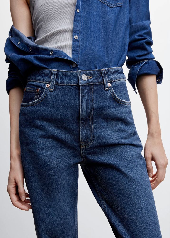 Mango Mom high-waist jeans