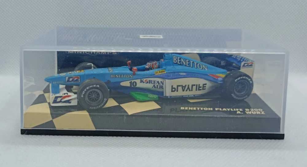 Macheta Formula 1 Benetton, Williams, Honda, Sauber - Minichamps 1/43