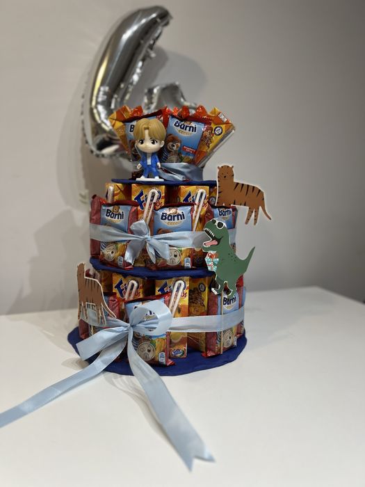 Tort din dulciuri pentru gradinita/scoala