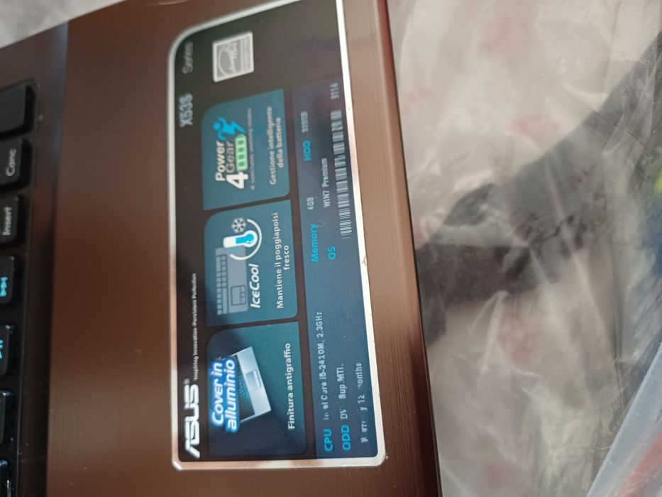 Laptop Asus x53s defect