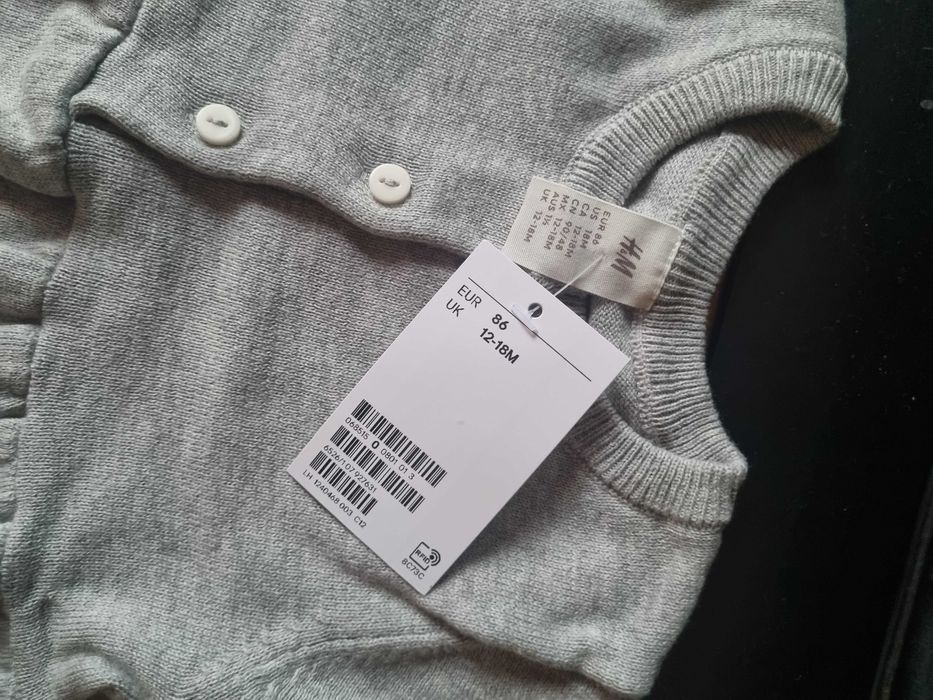 Нова рокля h&m 86, 12-18 месеца