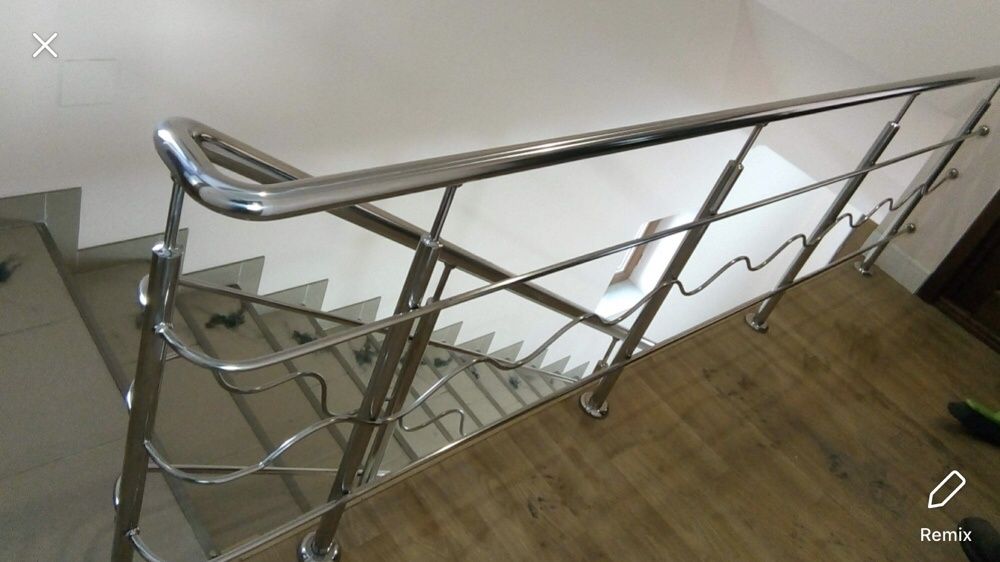 Balustrade inox