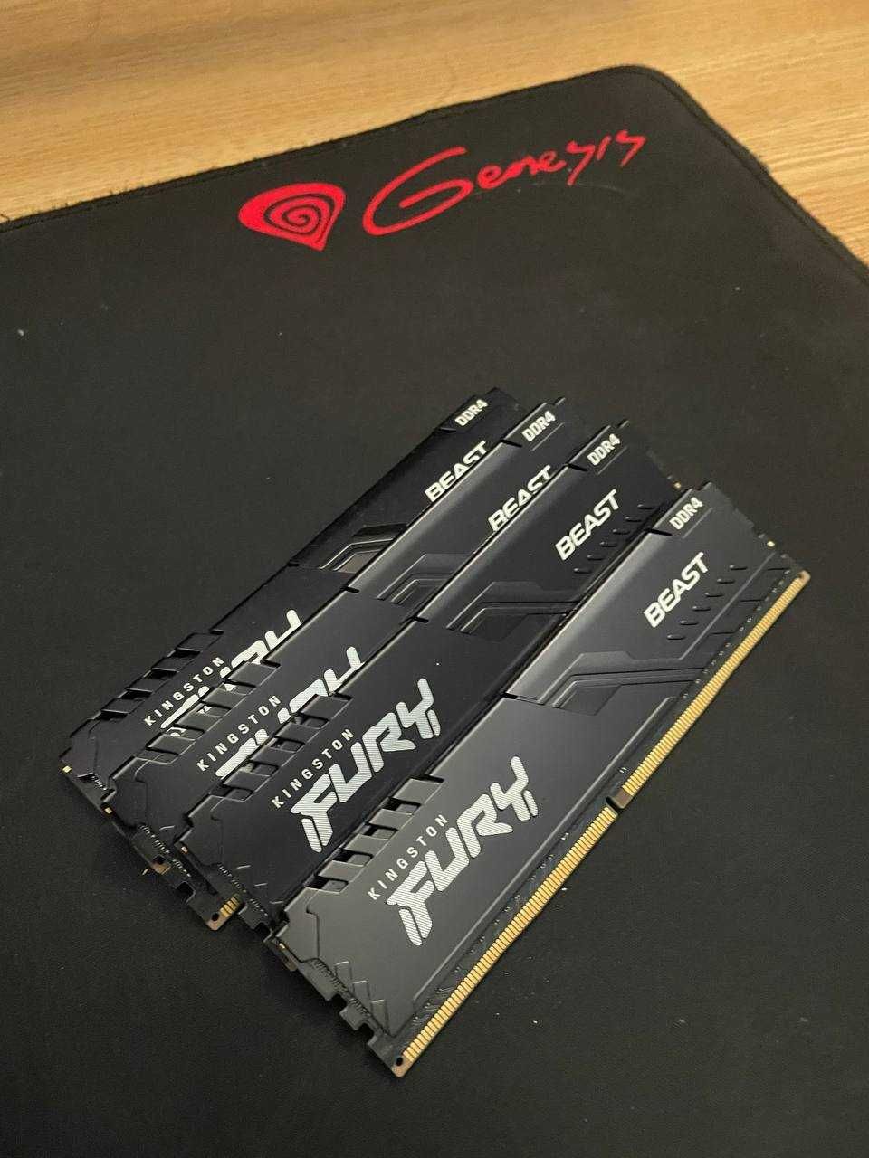 Kingston Fury 64gb ram (16gbx4) 3200mhz 16cl