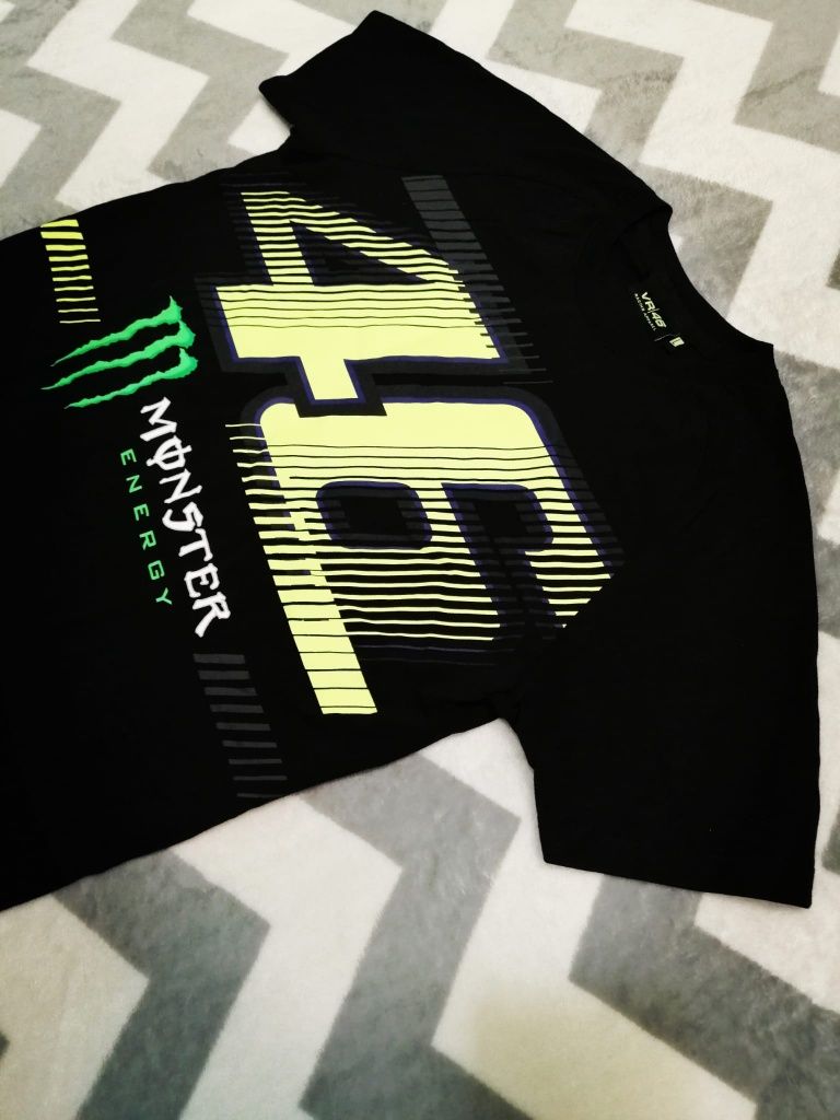 MONSTER tricou L bărbați bumbac original VR46 | transport GRATUIT‼️FAN