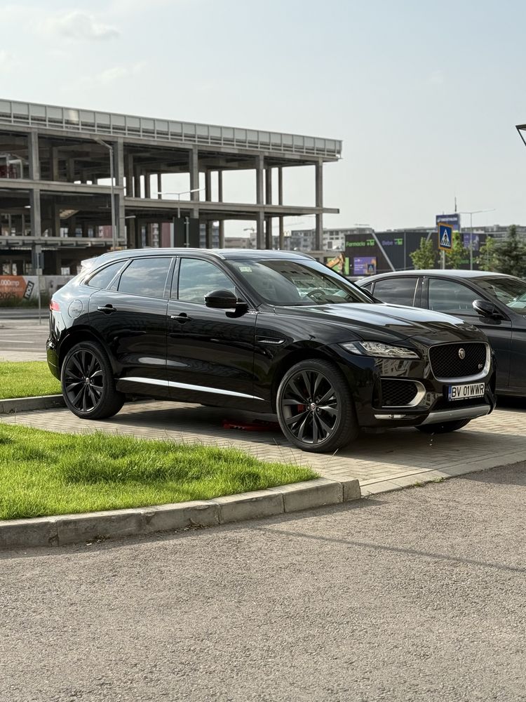 Jaguar F-pace model S‼️Schimb cu teren in Brasov - Sanpetru‼️