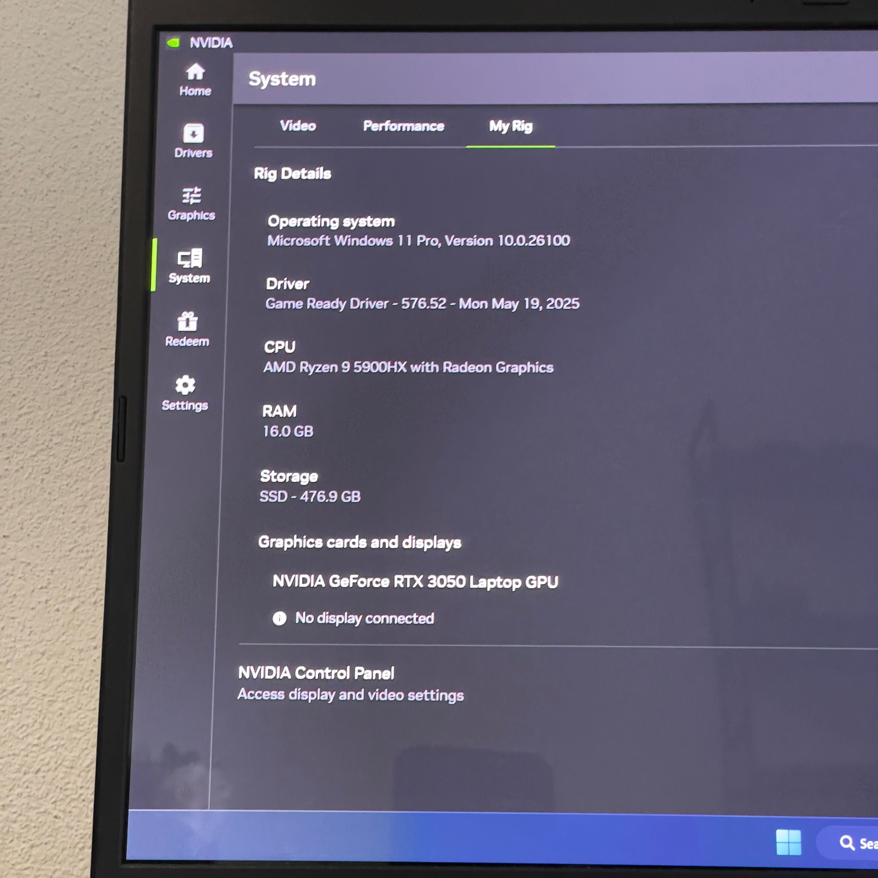 ASUS Vivobook Pro 15 OLED Ryzen 9 5900HX RTX 3050 SSD 512GB RAM 16GB