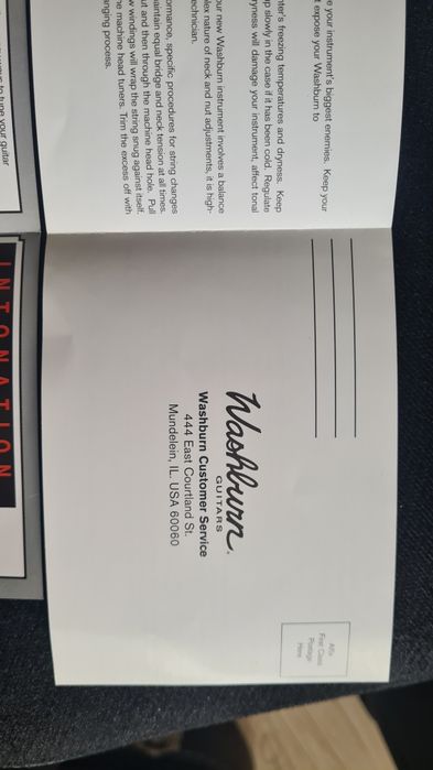 Washburn Wi70 made USA 2008