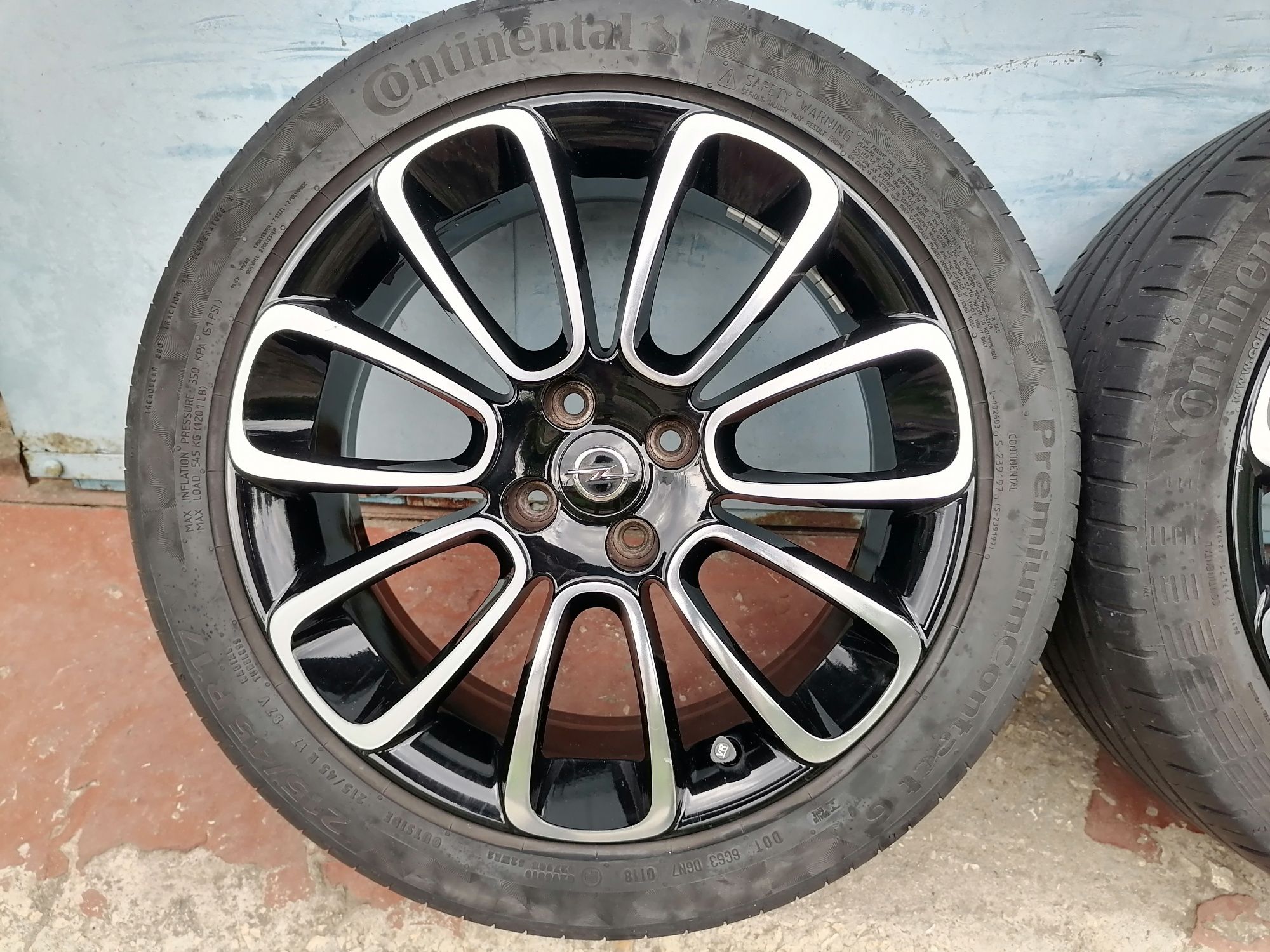 Джанти 17" 4х100 Opel Adam, Corsa, Meriva