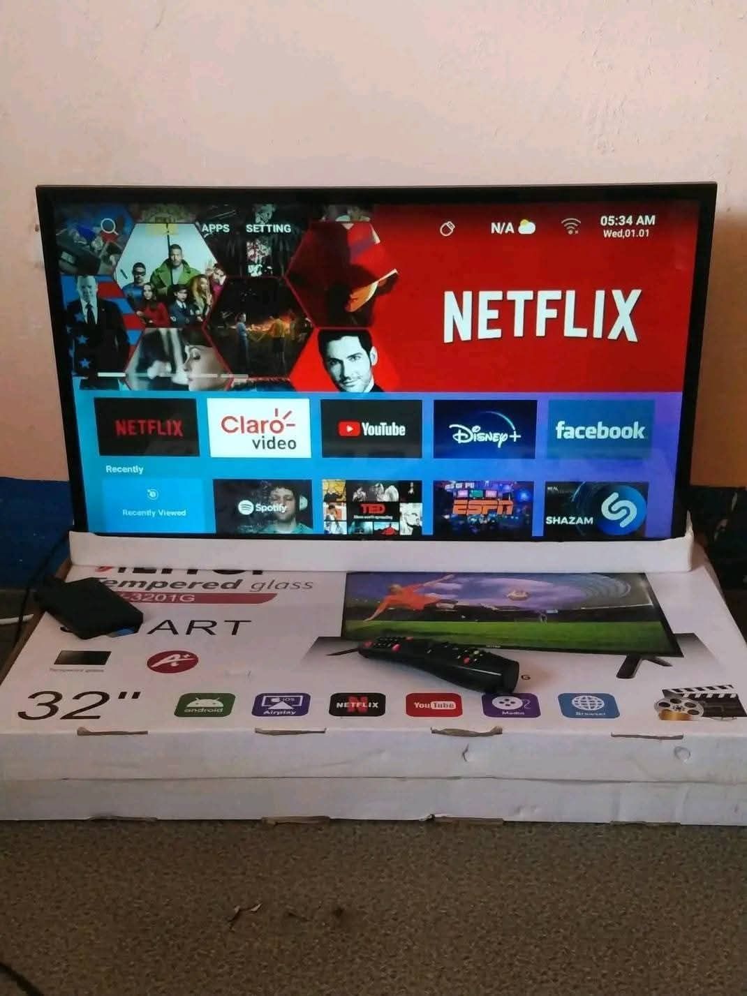 Телевизор A6 SMART Full HD – 32 и 43 инча с Android, Netflix и YouTube
