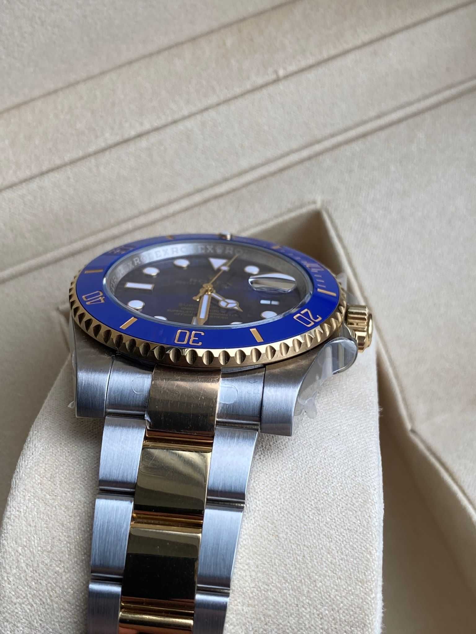 Rolex Bicolor blue new version model 2021