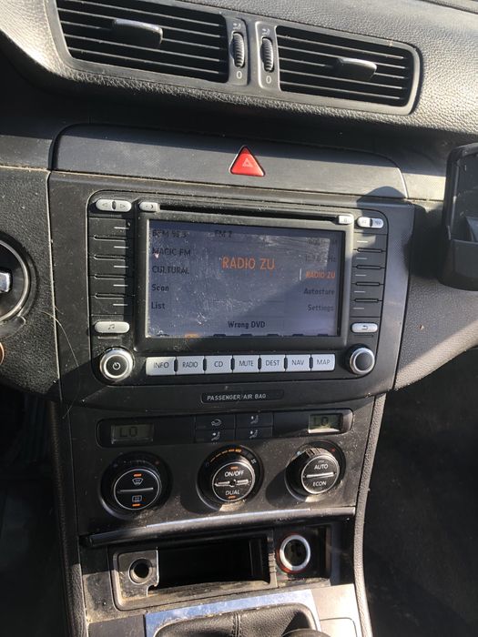 Bara fata 6 senzori de parcare Vw Passat B6 2008 argintiu LA7W GRI