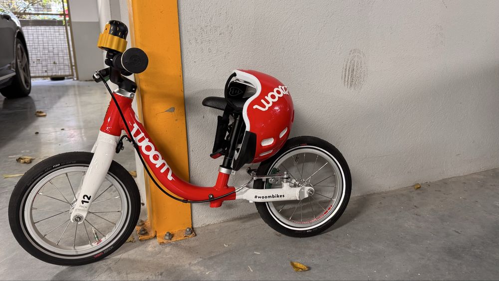 Bicicleta woom1+casca xs