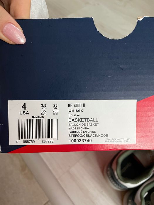 Нови Кожени кецове Reebook, размер 35