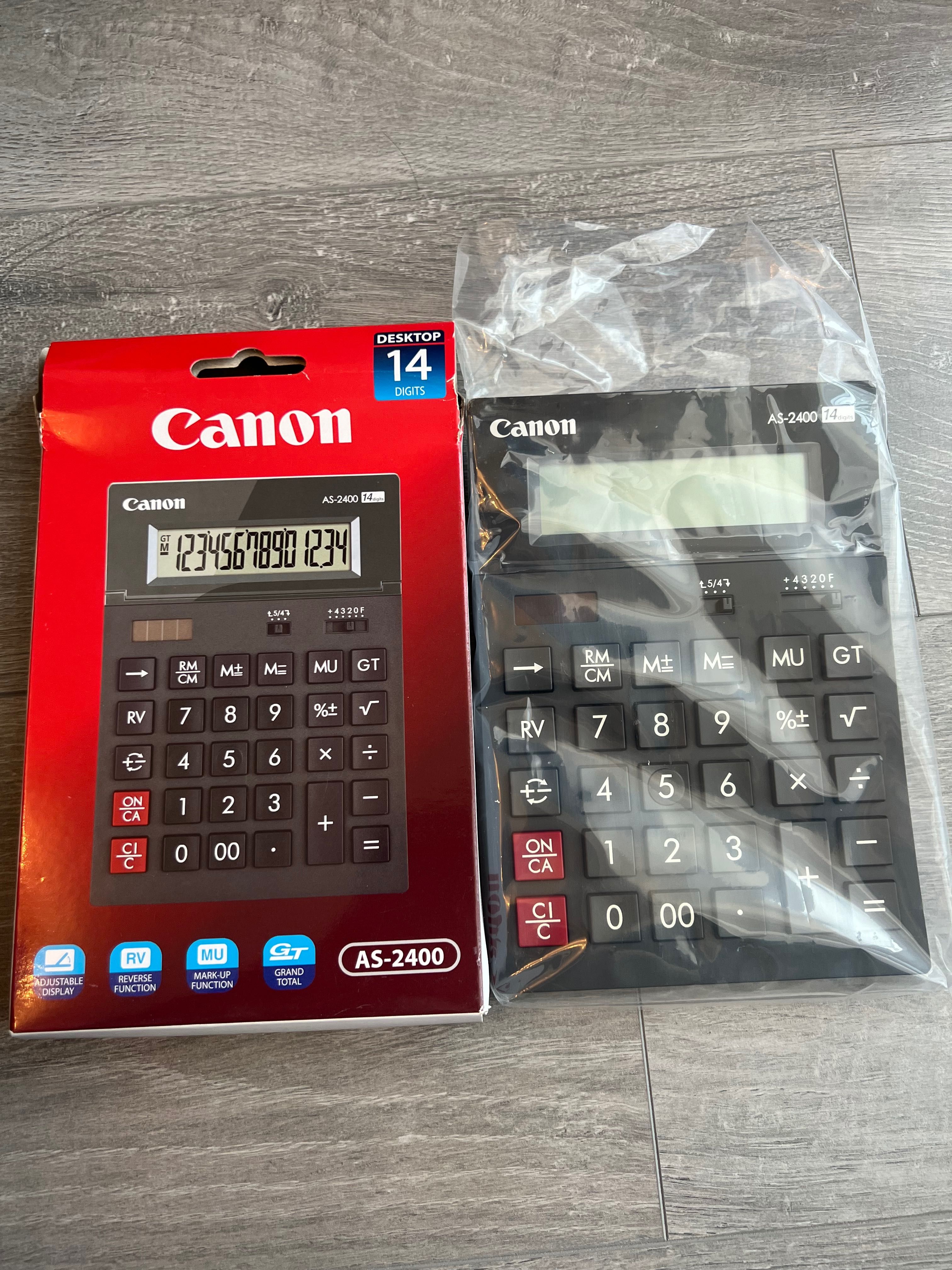 Calculator de birou Canon AS-2400 14 digits
