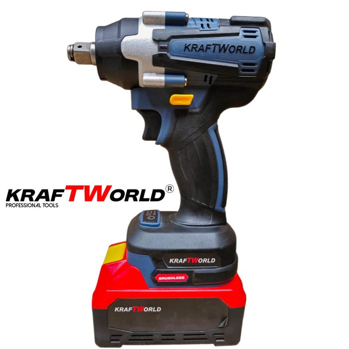 Акумулаторен Ударен Гайковерт 24V 4Ah – 850Nm + Куфар и 35 Части!