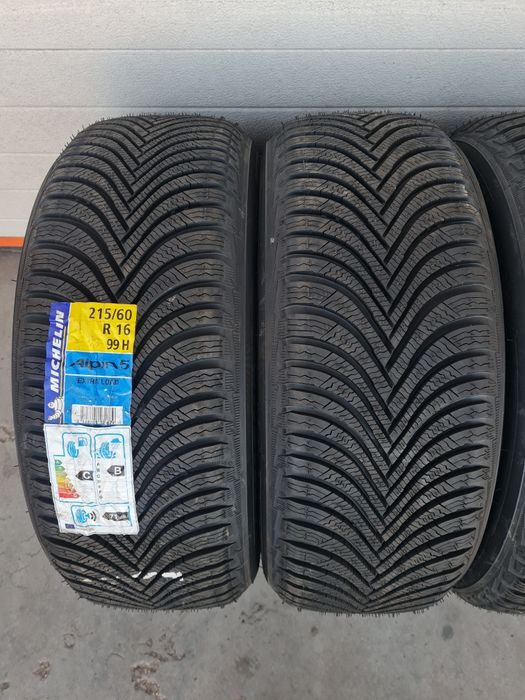 Нови зимни гуми 4 броя MICHELIN Alpin5 215 60 R16 дот 1424