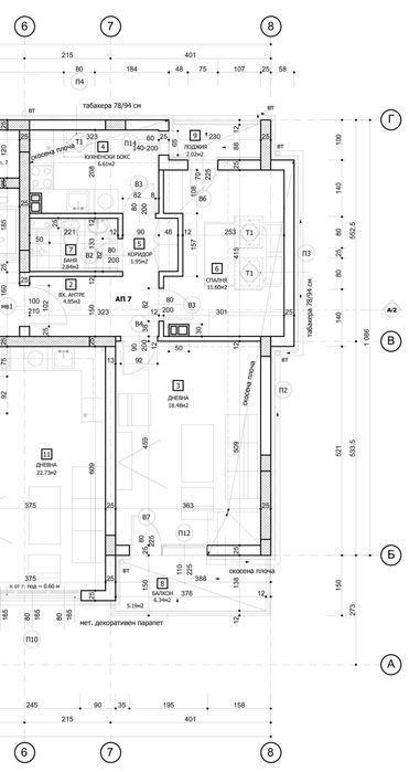 Продава двустаен апартамент с площ 74,64м², лично от инвеститор
