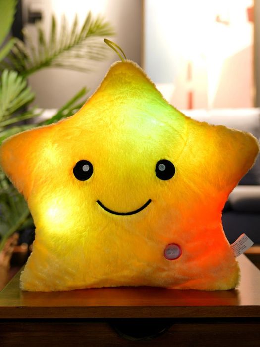 Ночник подушка LED, мягкая игрушка светильник для детей и интерьера де