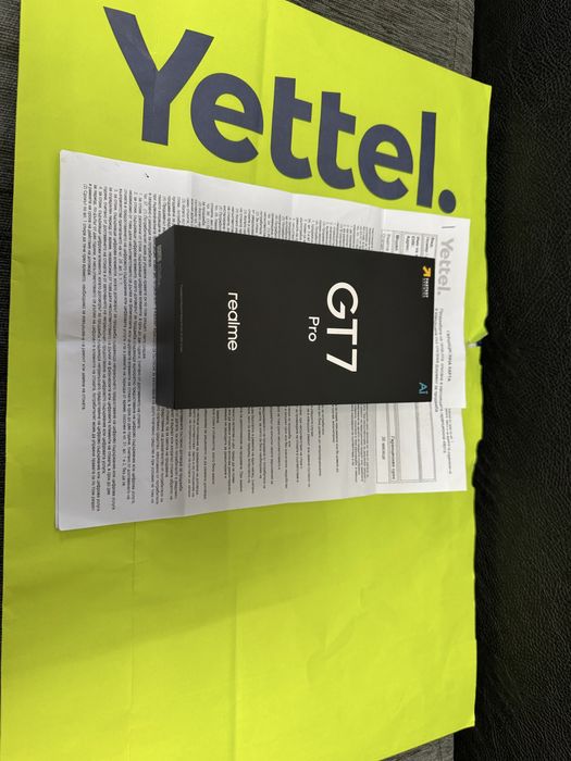 КАТО НОВ 512GB Realme GT 7 Pro Гаранция Yettel 2027г. Orange gt7