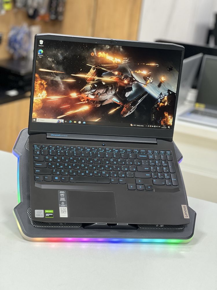 Lenovo GAMING | Intel Core i5-10300H | ОЗУ 16Gb | GTX 1650 Ti
