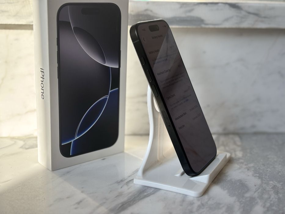 IPhone 16 Pro 128GB - 100% battery