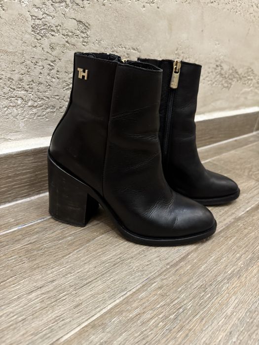 Кожени боти, Tommy Hilfiger, 36 размер