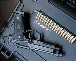 Cel mai BUN Pistol Airsoft Taurus PT92 4,7J=>217m/s FullMETAL