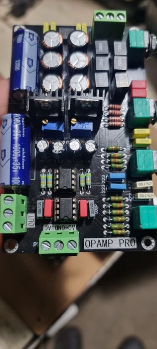 Corecton de ton, preamplificator NE5532