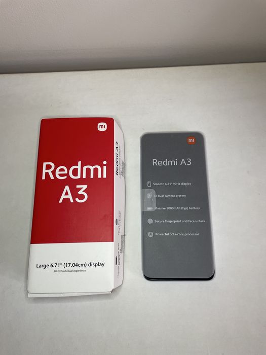 Смартфон Xiaomi Redmi A3, 3GB RAM, 64GB, Star blue