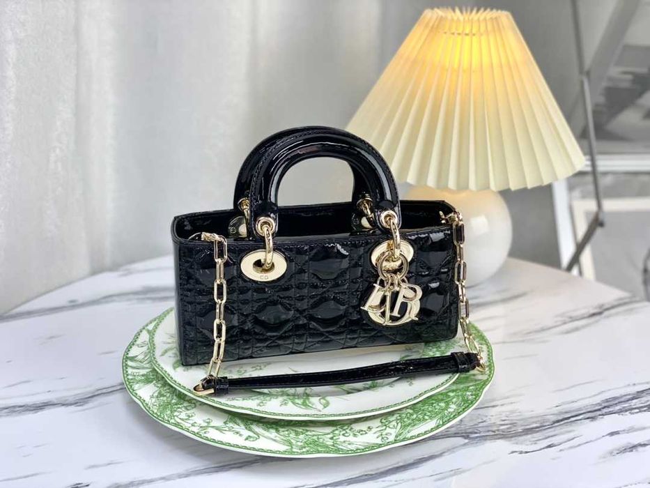 Geanta Christian Dior Lady D-Joy, lac 22cm , tip Premium