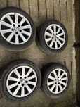 Jante aliaj 16 5x112 vw volkswagen passat B6 cu anvelope vara