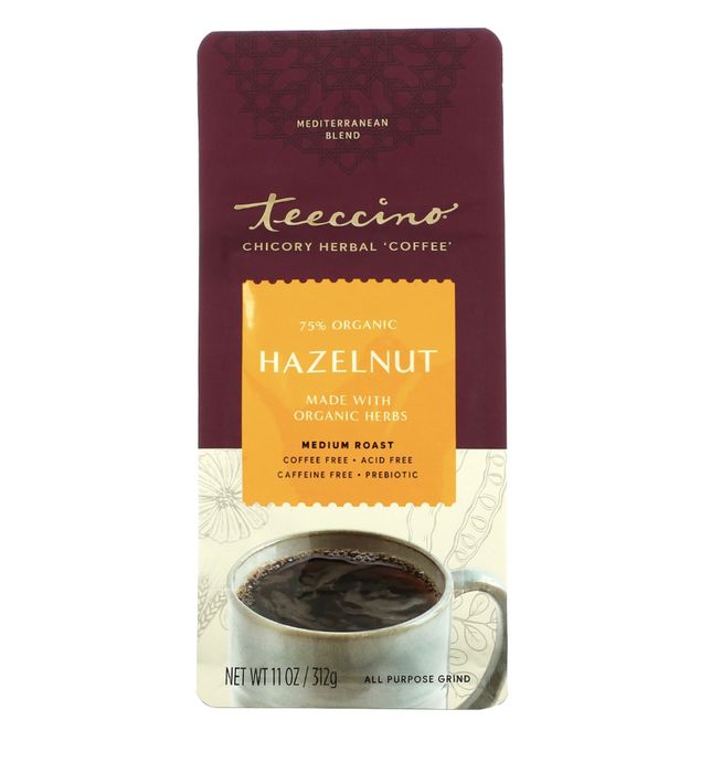 Травяной кофе из цикория, средней прожарки, без кофеина, фундук, 312 г