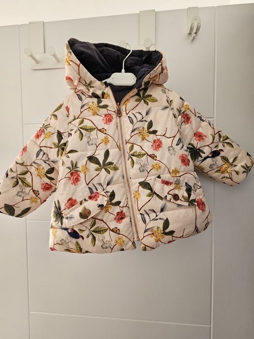 Geaca Zara baby, cu 2 fețe - 12-18 luni