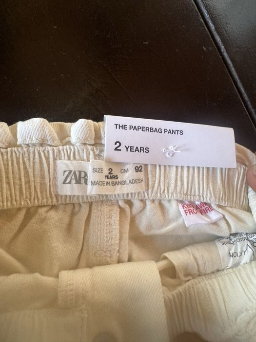 Pantaloni zara maimea 92 noi