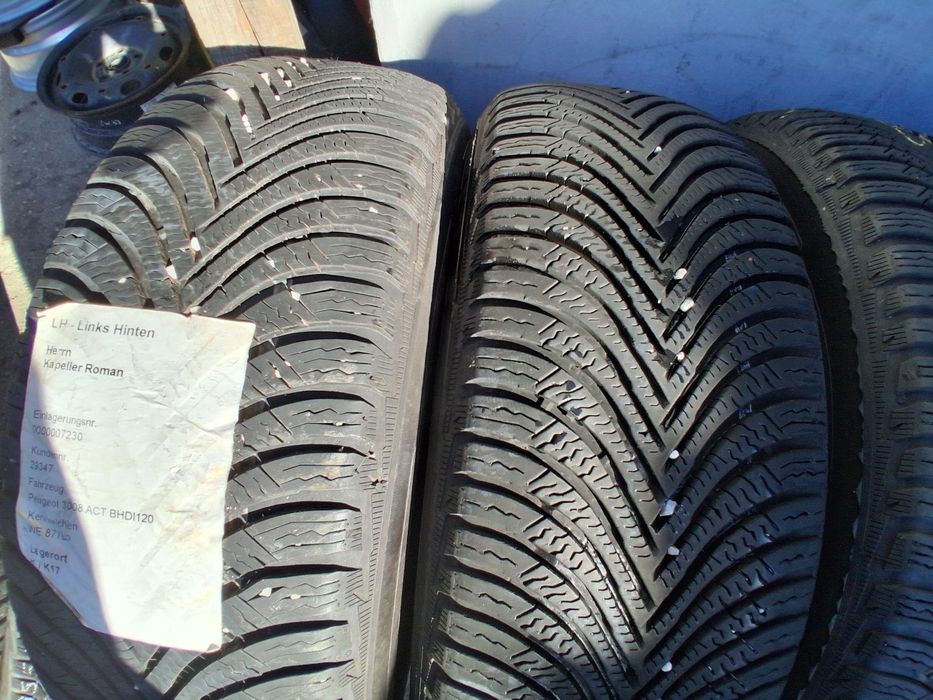 215 65 17 Michelin alpin 4броя зимни