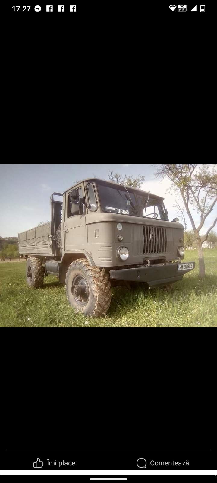 GAZ 66 vehicul istoric  !