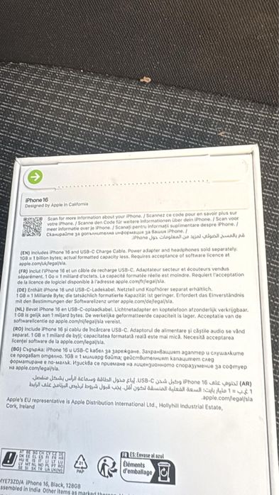 Iphone 16 128gb