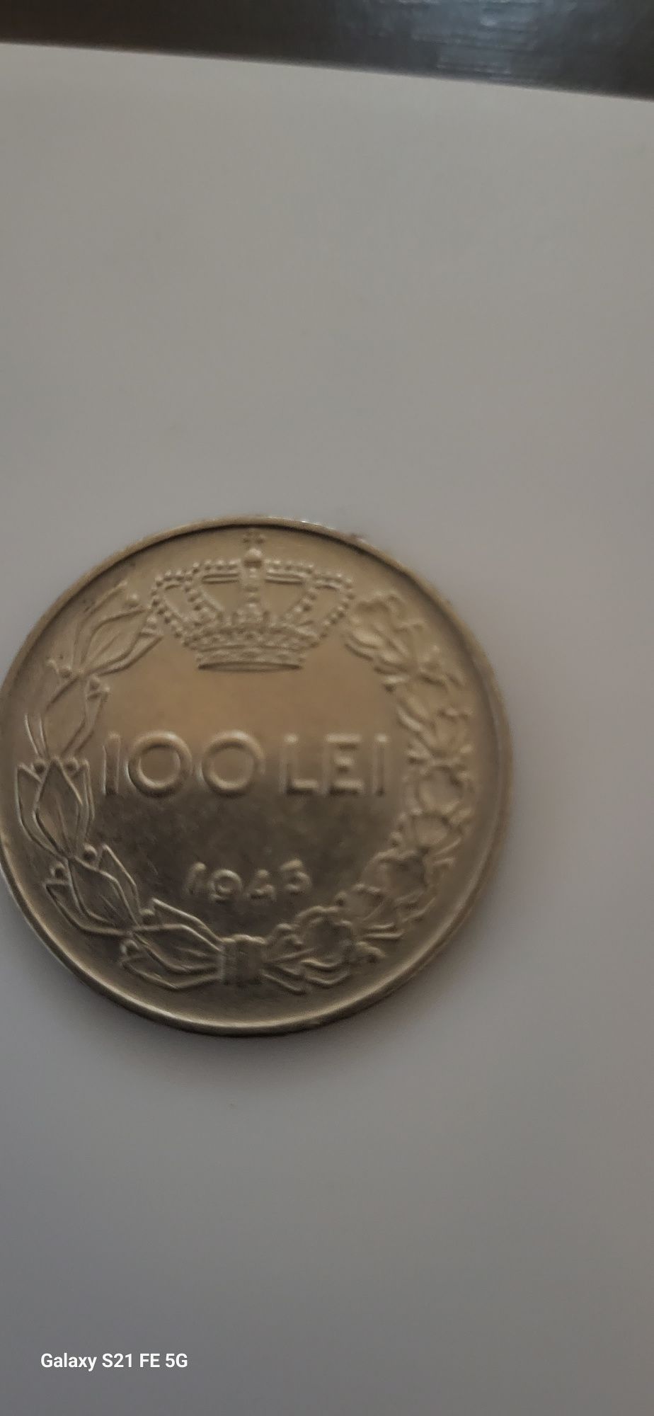 Vând moneda de 100 de lei din anul 1943 pret negociabil