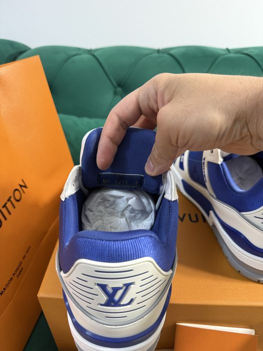 Adidasi Louis Vuitton Trainer piele naturala Full Box colectie noua