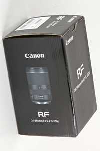 Canon RF 24-240mm f/4-6.3 IS USM нов 23 месеца гаранция