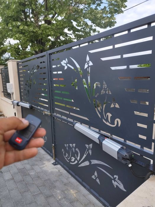 Producator de porti metalice din tabla decupata laser Iasi