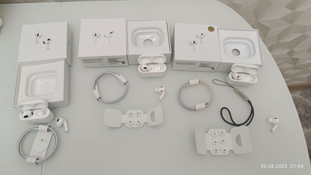 AirPods, AirPods 2, AirPods 3, AirPods Pro 2