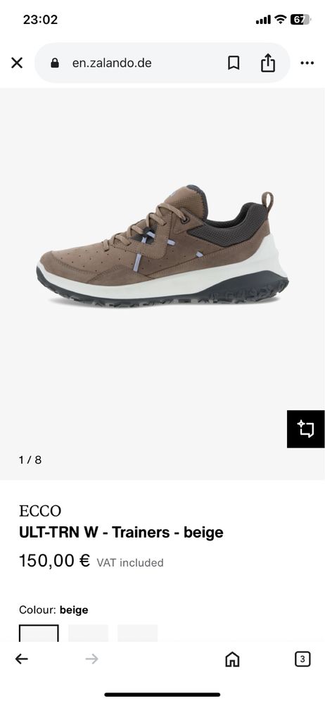 Pantofi ECCO ULT-TRN marimea 39
