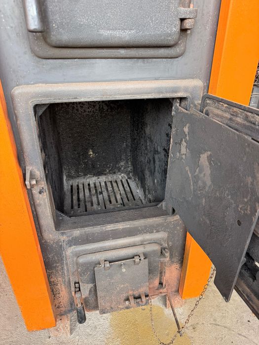 Centrala pe lemne Premium 35 kw impecabila!