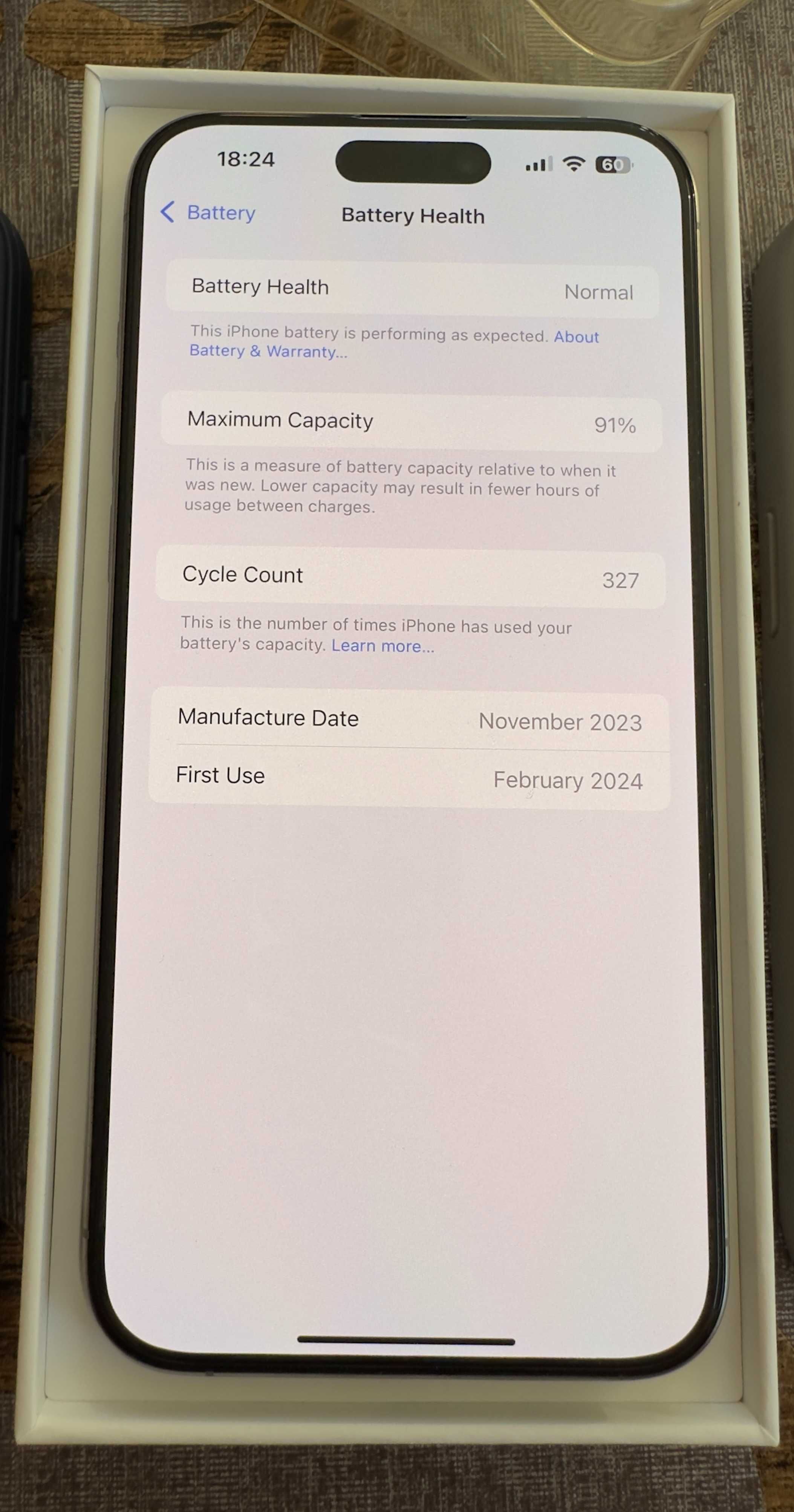 iPhone 15 Pro Max, В ГАРАНЦИЯ
